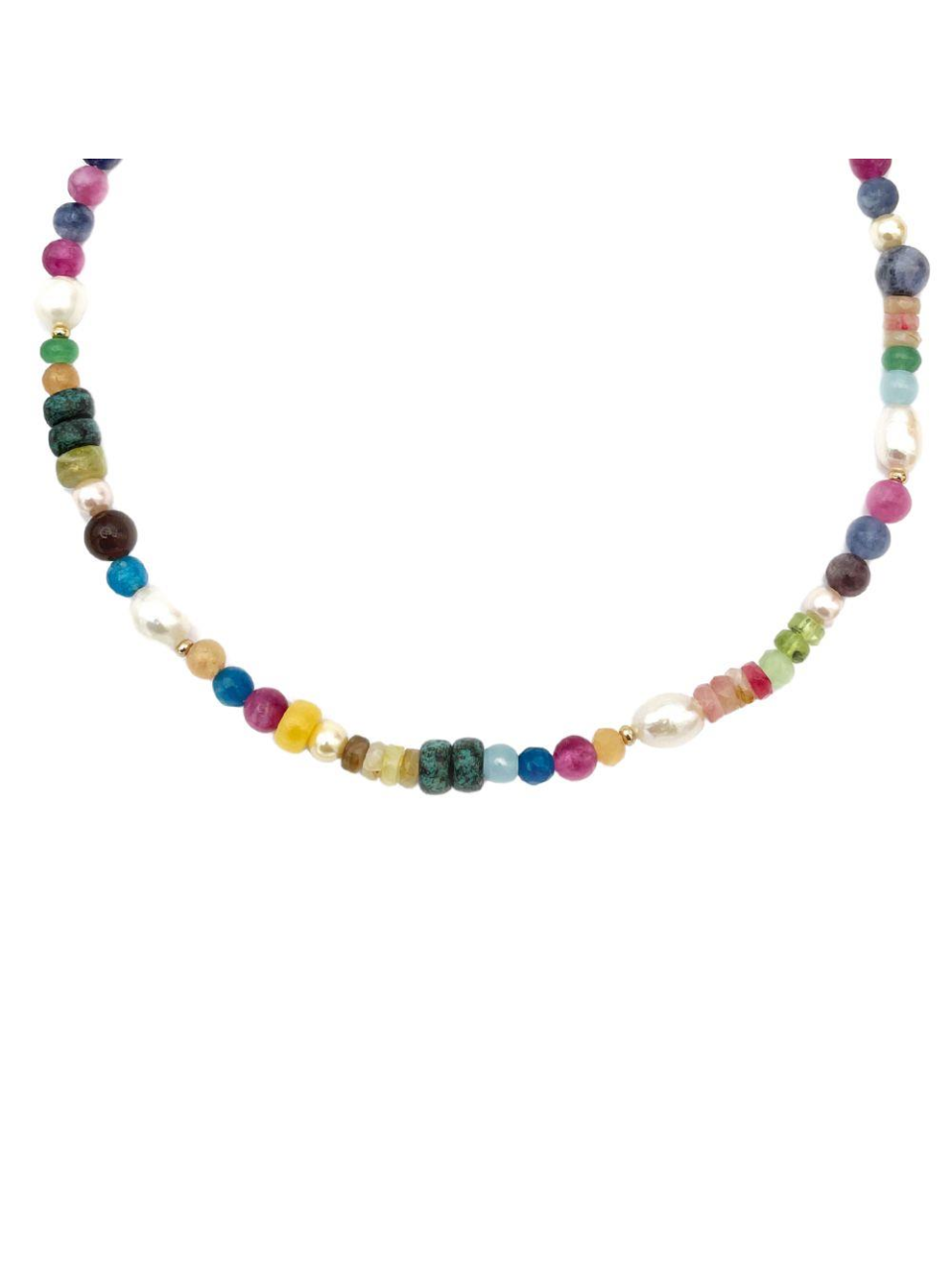 27 Mixed Bead Necklace