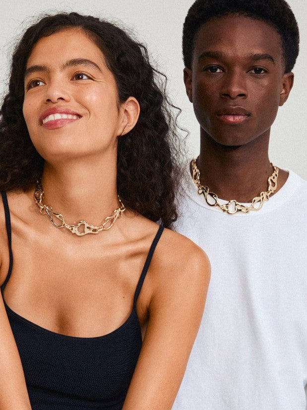 PILGRIM Starlight Organic Chain Necklace