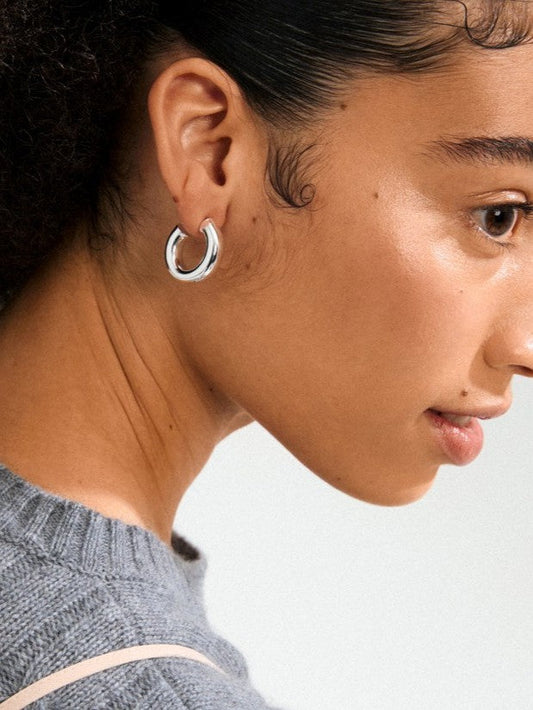 PILGRIM Phase Large Hoop Earrings