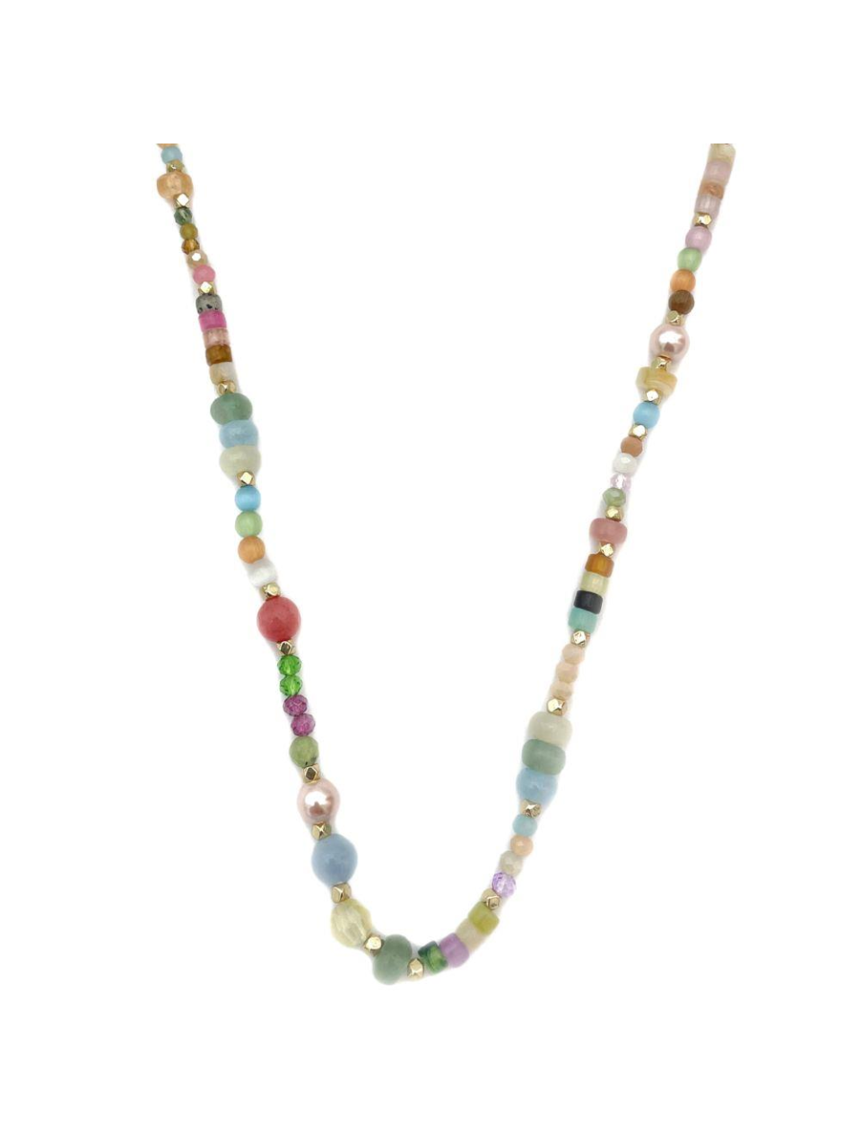 27 Mixed Bead Necklace